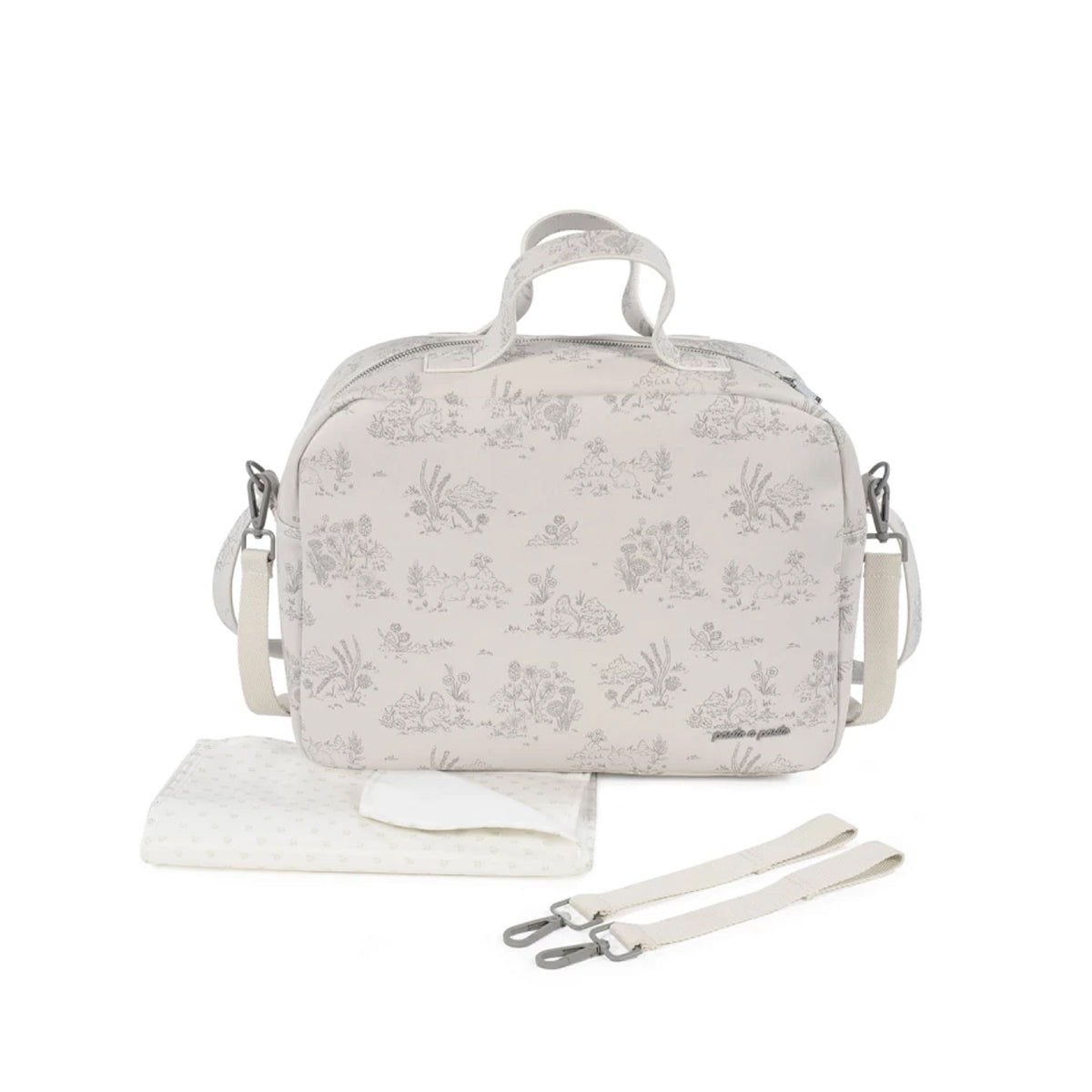 Pasito A Pasito Changing Bag Toile de Jouy